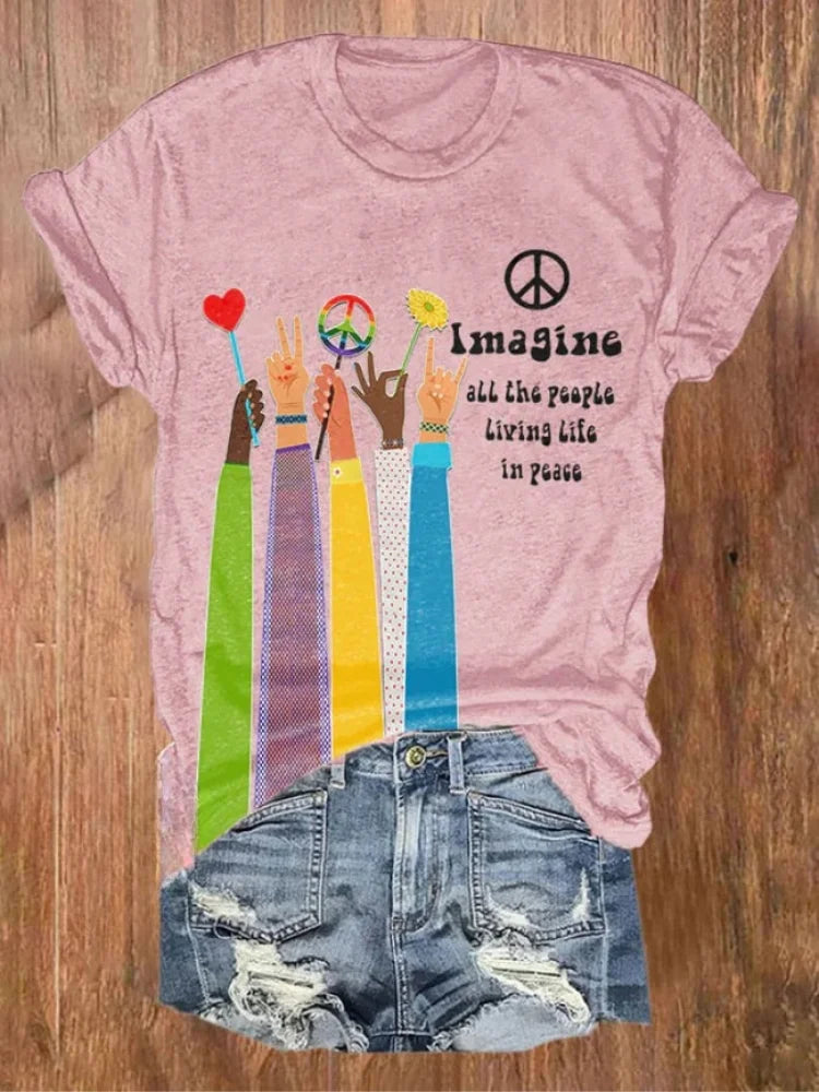 Laurent – Retro Graphic Short-Sleeve T-Shirt