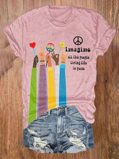 Laurent – Retro Graphic Short-Sleeve T-Shirt