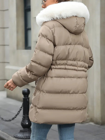 Nina - Quilted Hooded Jacket for Chilly Days
