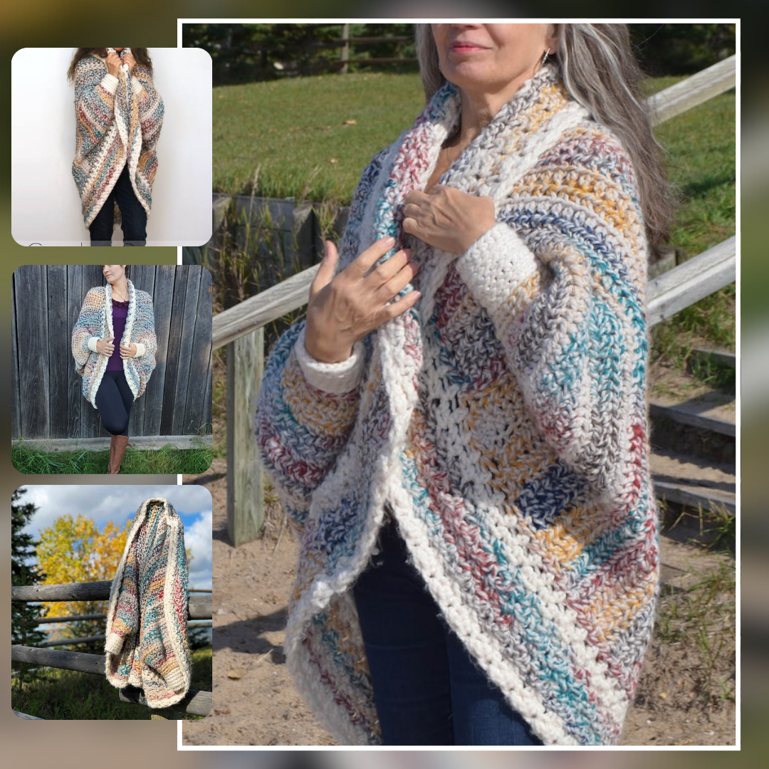 Hannah - Luxe Oversized Shrug Cardigan