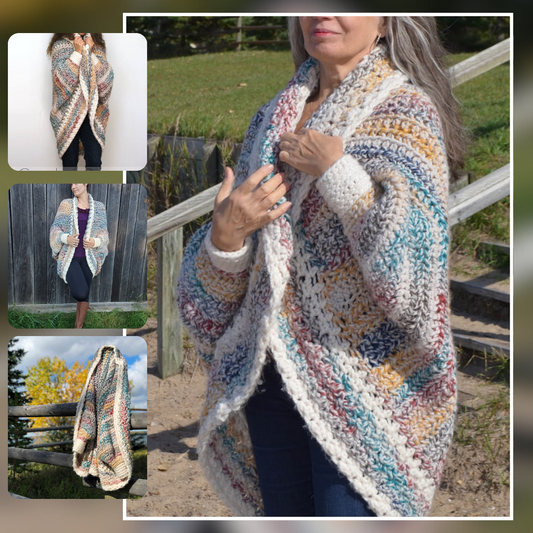 Hannah - Luxe Oversized Shrug Cardigan