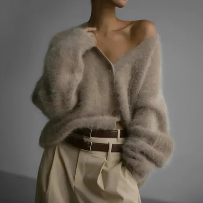 Greta – Mink Fur Cardigan