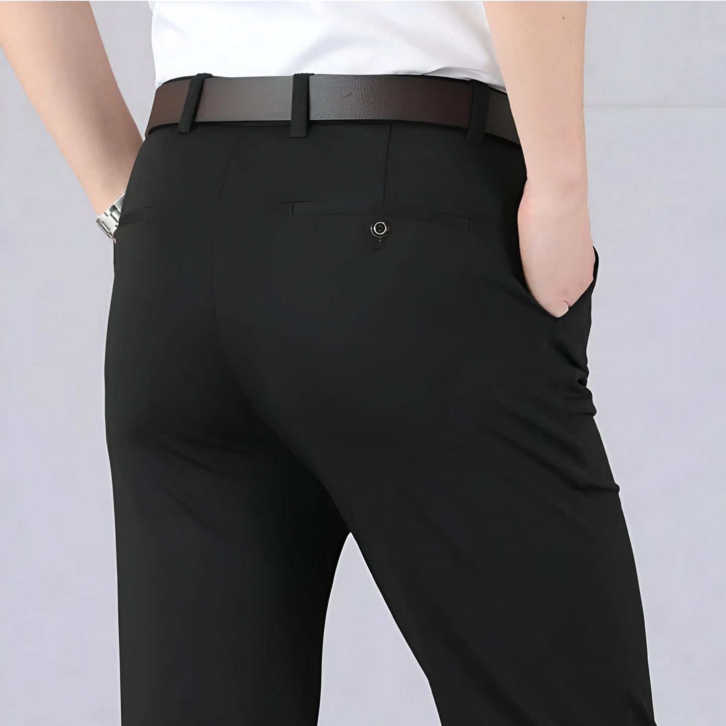 Eloi – Sleek Stretch Trousers for Effortless Style & Comfort