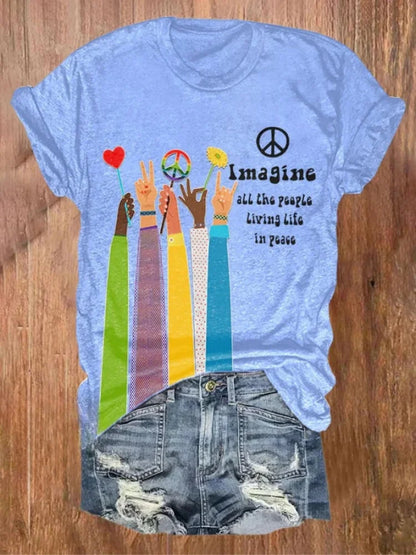 Laurent – Retro Graphic Short-Sleeve T-Shirt