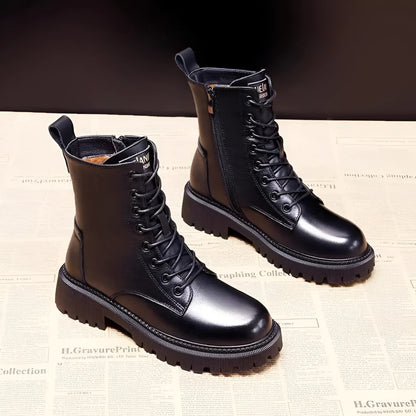 Seraphine - Waterproof Leather Winter Boots