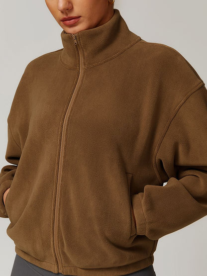 Emy - Fleece Zip-Up Jacket
