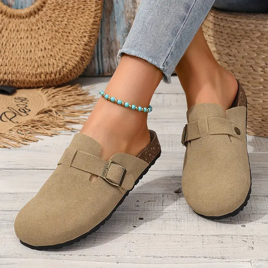 BEATRIX - VINTAGE CHARM MULE SANDALS