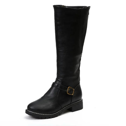 Mette – Weatherproof Tall Leather Boots