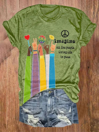 Laurent – Retro Graphic Short-Sleeve T-Shirt