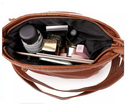 Halina - Leather Shoulder Bag