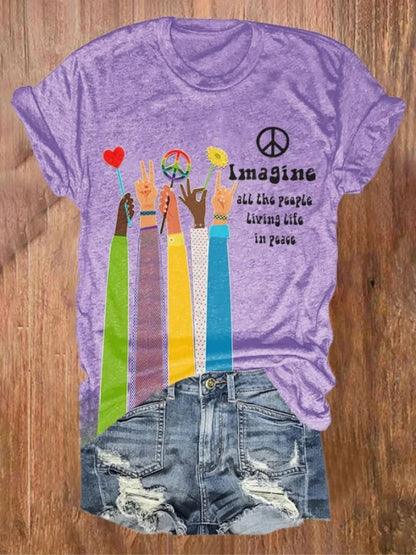 Laurent – Retro Graphic Short-Sleeve T-Shirt