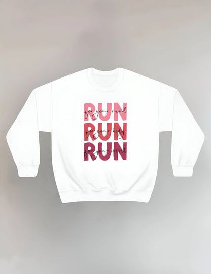 Claire - Running Crewneck Sweatshirt