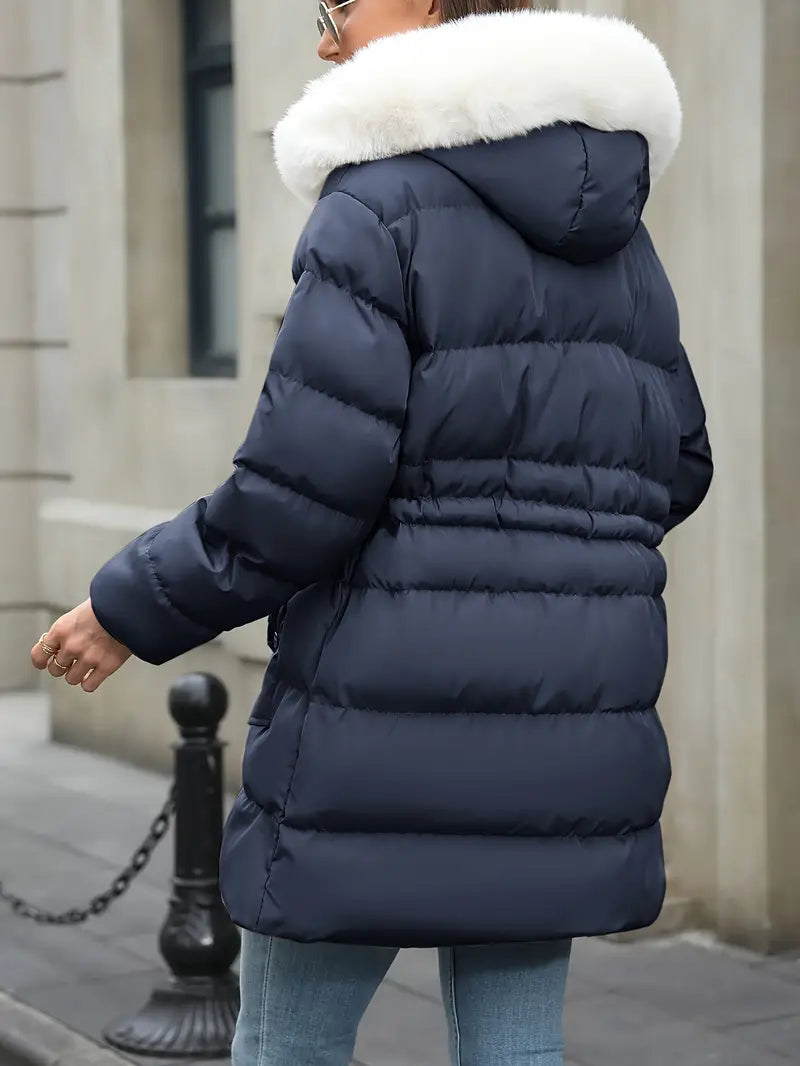 Nina - Quilted Hooded Jacket for Chilly Days