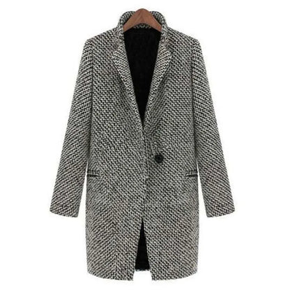 Eleonore - Elegant Long Wool Coat