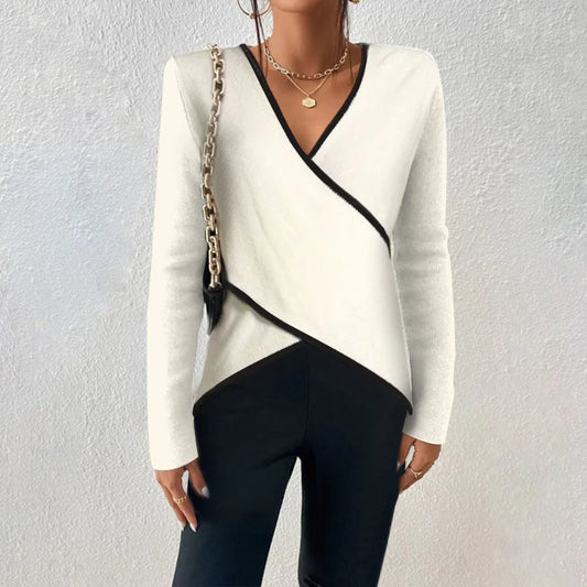 Vifrid – V-Neck Amazing Designed Blouse