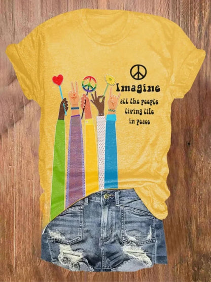Laurent – Retro Graphic Short-Sleeve T-Shirt