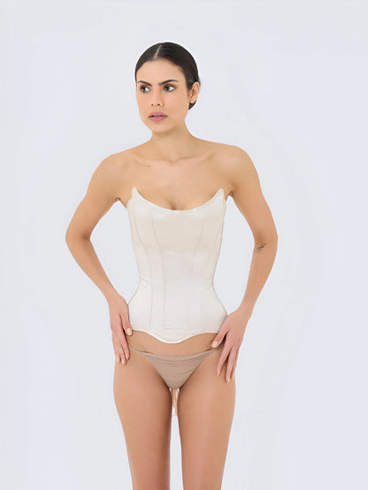 Severine – Sheer Mesh Corset for a Bold & Elegant Look
