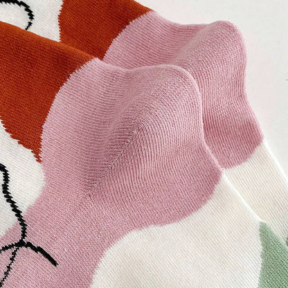 Vivienne – Artistic Abstract Casual Socks