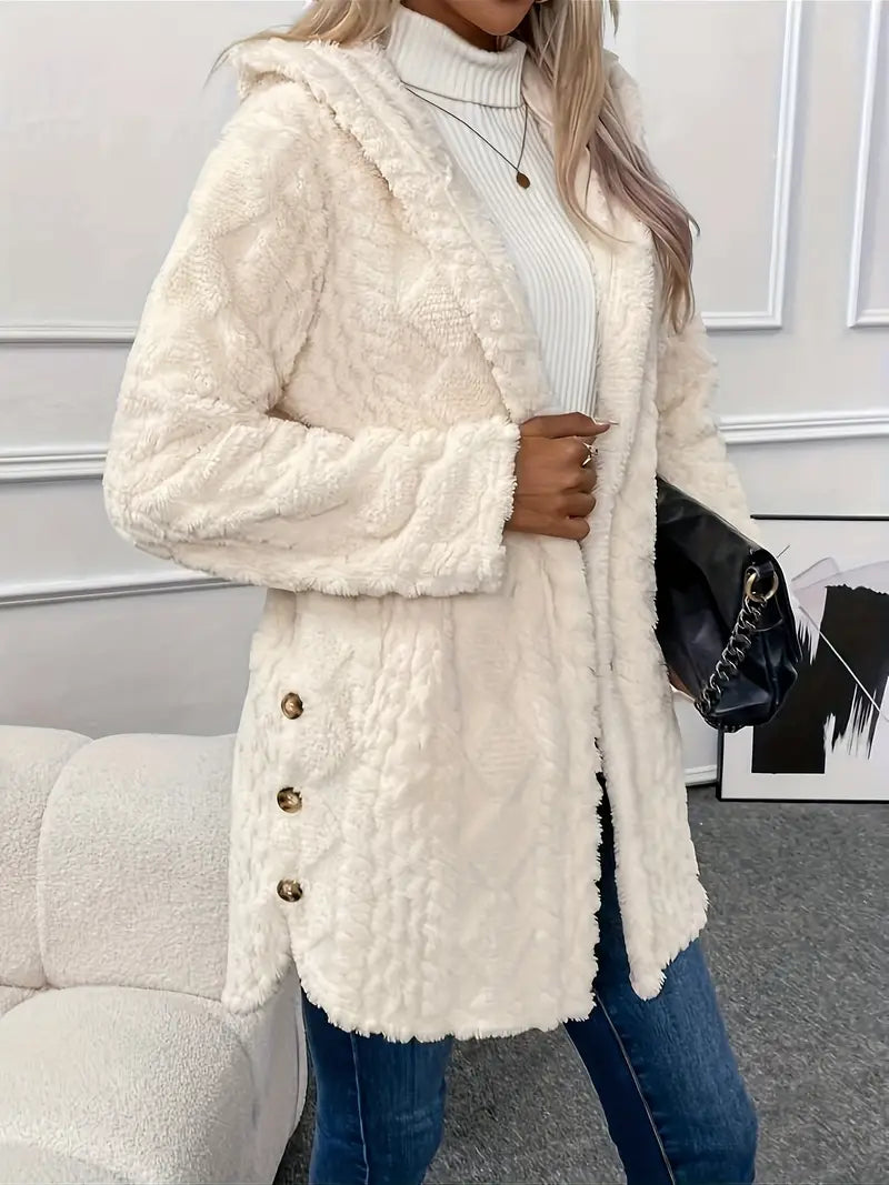 Talulla – Comfortable Fleece Jacket with Hood