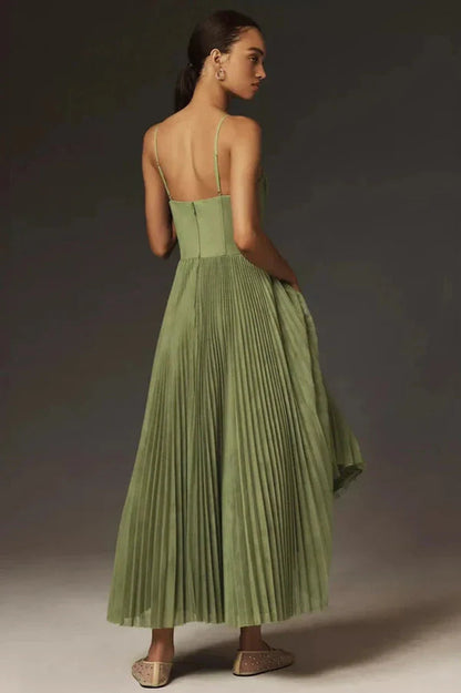 Evelin - Tulle Fit & Flare Midi Dress