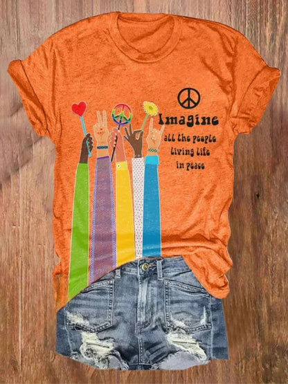 Laurent – Retro Graphic Short-Sleeve T-Shirt