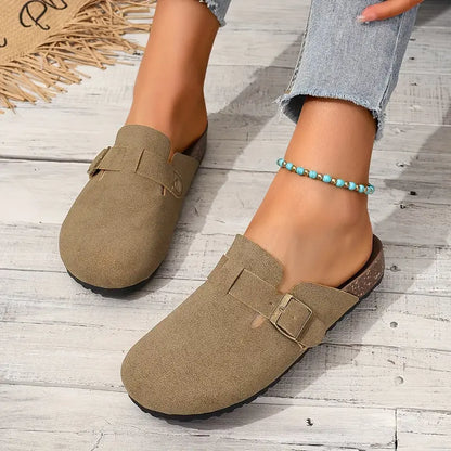 BEATRIX - VINTAGE CHARM MULE SANDALS