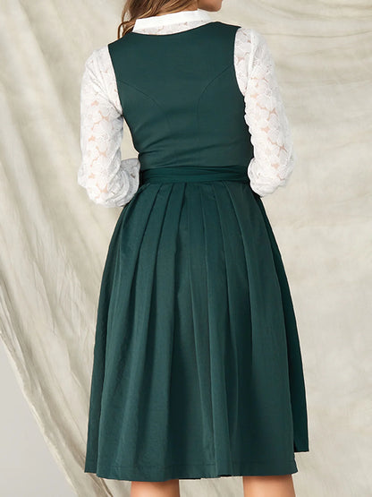 Maëlys – Open-Knit V-Neck Pullover
