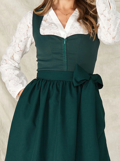 Maëlys – Open-Knit V-Neck Pullover