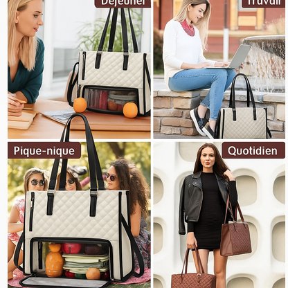 2-in-1 Tote Bag with FREE WALLET