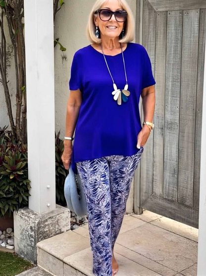 Enna - Casual Holiday Loose Two Piece Set