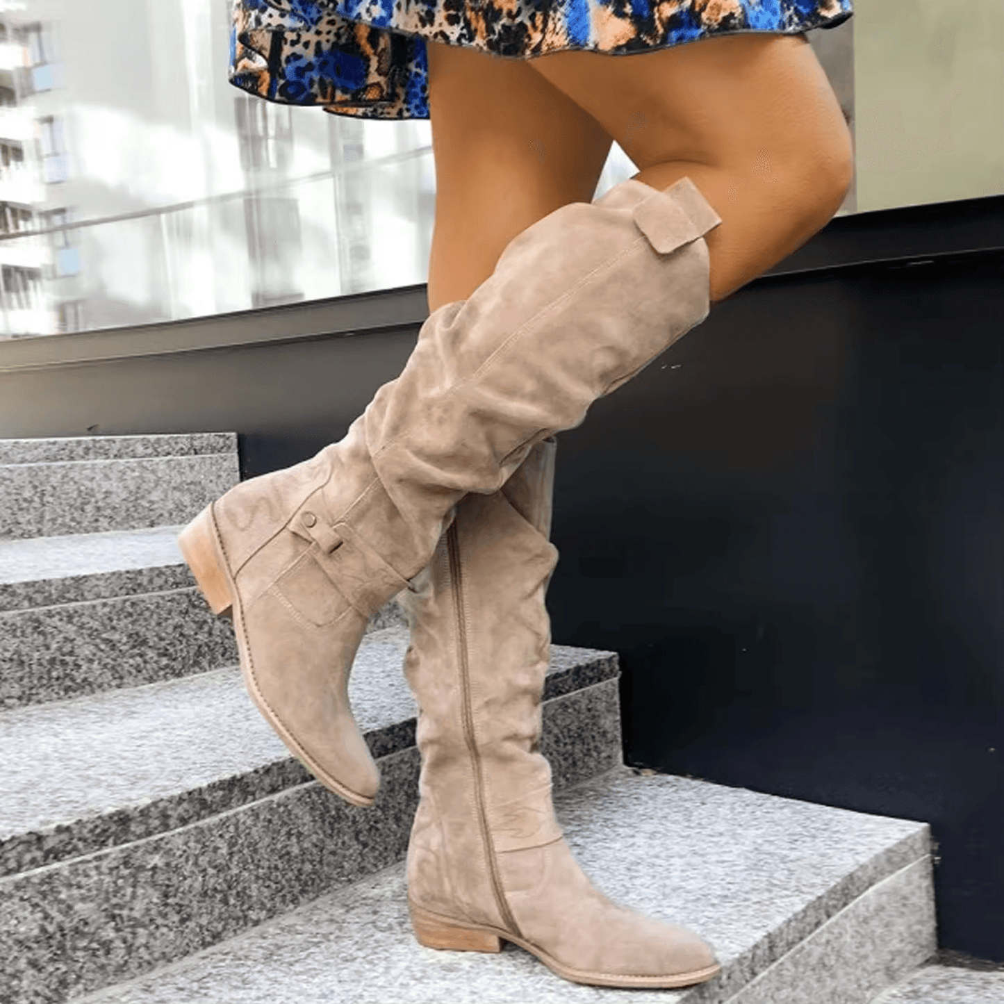 ANNE - LONG BOOTS WITH SOFT FOOTBED