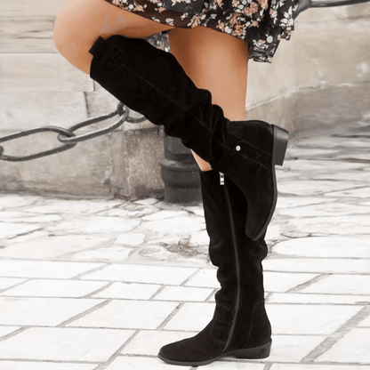 ANNE - LONG BOOTS WITH SOFT FOOTBED
