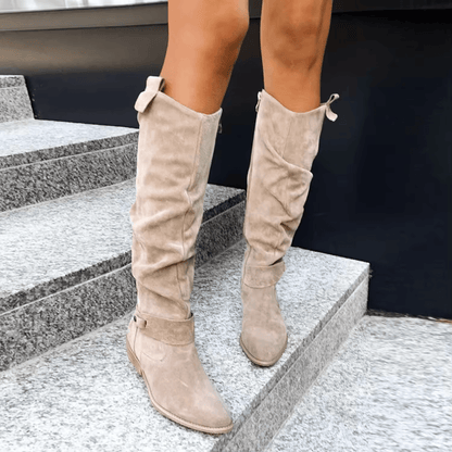 ANNE - LONG BOOTS WITH SOFT FOOTBED