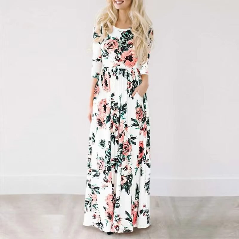 Jenna - Floral Maxi Dress