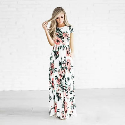 Jenna - Floral Maxi Dress