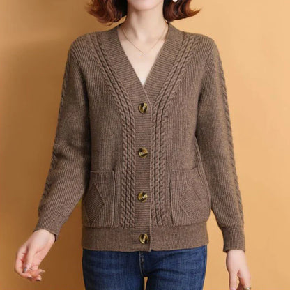 Aloisa - Cardigan with a V-neck