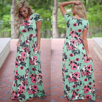 Jenna - Floral Maxi Dress