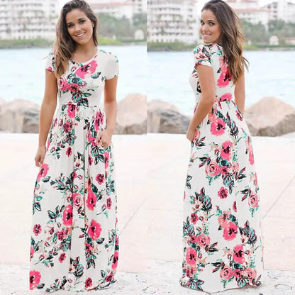 Jenna - Floral Maxi Dress