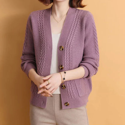 Aloisa - Cardigan with a V-neck