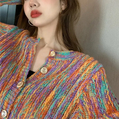Miljøradna - Knit Sweater in Bright Colors