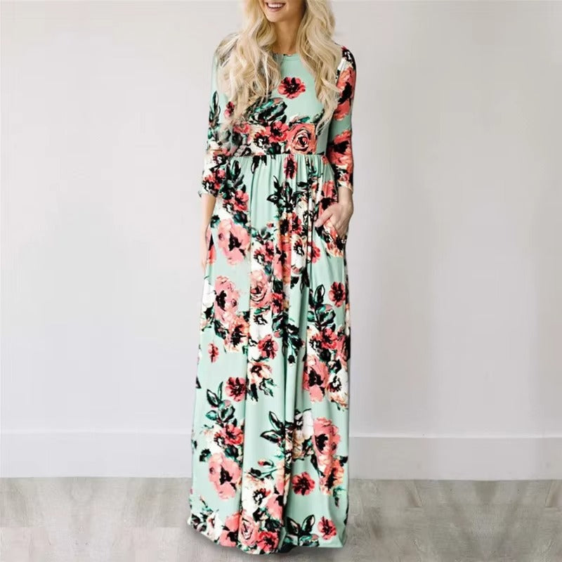 Jenna - Floral Maxi Dress