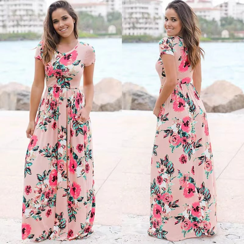 Jenna - Floral Maxi Dress