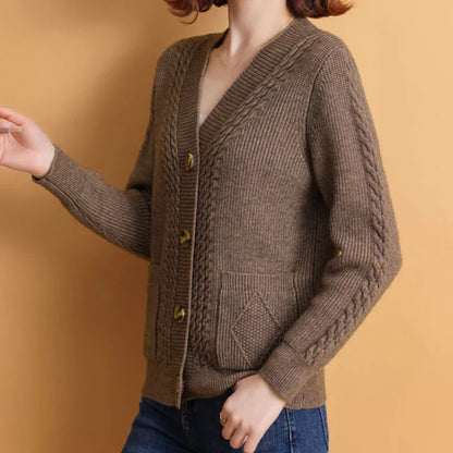 Aloisa - Cardigan with a V-neck