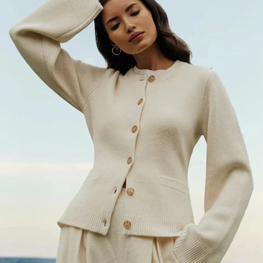 Gnevosa - Soft Button Cardigan