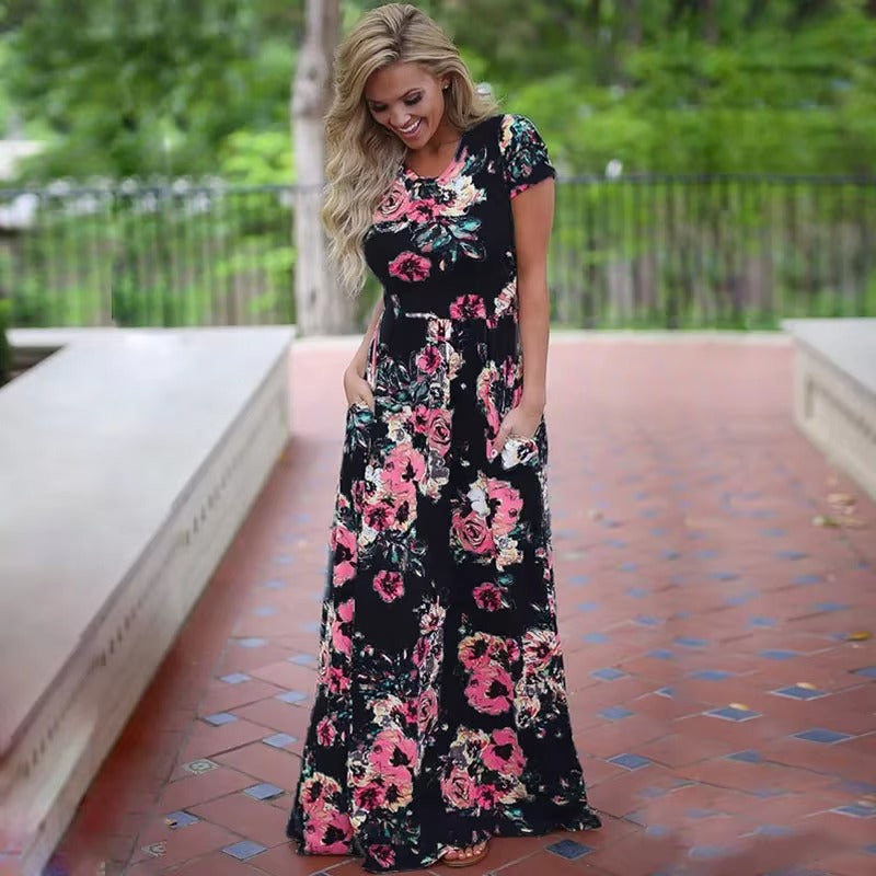 Jenna - Floral Maxi Dress