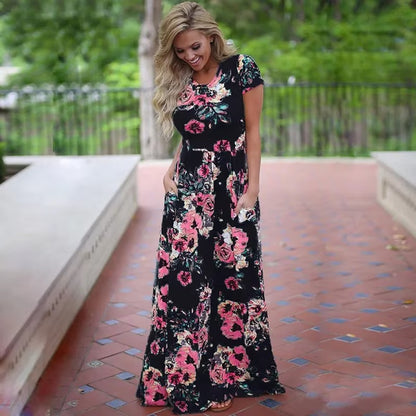 Jenna - Floral Maxi Dress