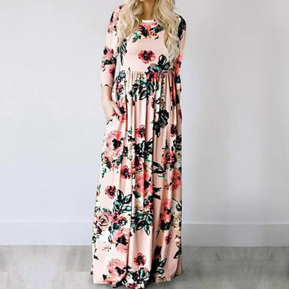 Jenna - Floral Maxi Dress