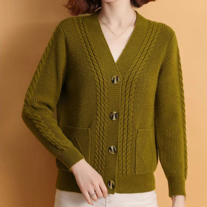 Aloisa - Cardigan with a V-neck