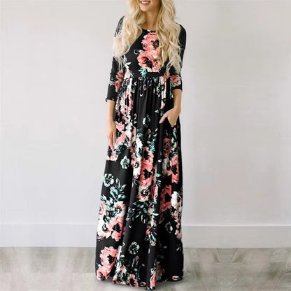 Jenna - Floral Maxi Dress