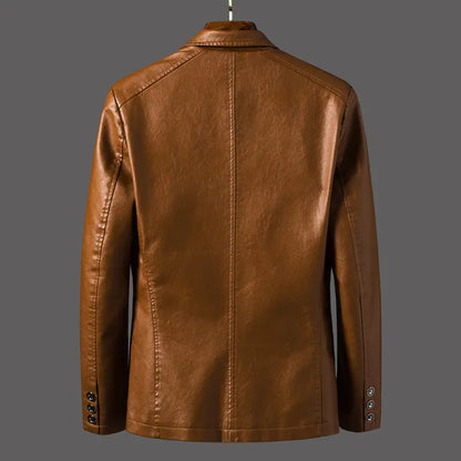 Andre - Classic Leather Jacket